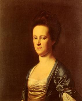 約翰 辛格頓 科普利 Mrs. Elizabeth Coffin Amory